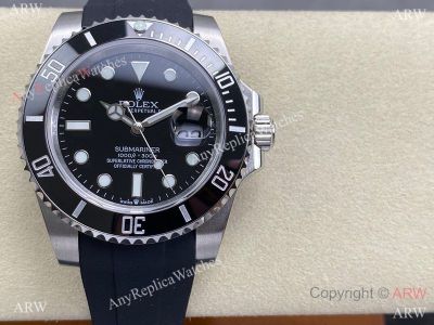 SK Factory Rolex Submariner 41mm Dandong 3135 Movement Black Ceramic Bezel/Rubber Watch